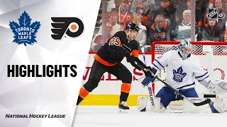 NHL Highlights | Maple Leafs @ Flyers 11/02/19