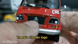 Ep. CXI. Citroen 350N Fire Truck scale 1/43