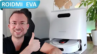 Roidmi Eva ❤️ L'aspirateur robot le plus complet du monde