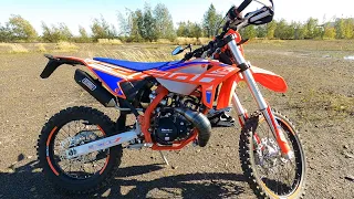 🙏🏼100 Abonnenten Special Beta RR 50 ccm Racing MY21 offen Giannelli Anlage Enduro Offroad Fahren