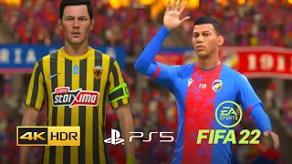 FIFA 22 PS5 - AEK ATHENS VS VIKTORIA PLZEŇ  - 4K60FPS HDR NEXT-GEN GAMEPLAY