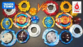 АСТРАЛ СПРИГГАН Flame VS Takara Tomy РАСПАКОВКА И ОБЗОР НА РУССКОМ / BEYBLADE BURST DYNAMITE BATTLE