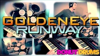 GoldenEye 007 | Runway N64 [Keyboard/Bass/Drum Cover] DonutDrums