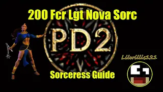 Project Diablo 2 -200 FCR Lightning Nova Sorc - Fun Telestomping Mf Sorc