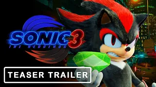 SONIC THE HEDGEHOG 3 (2024) - Teaser Trailer Hayden Christensen PROJECT SHADOW | Paramount Pictures