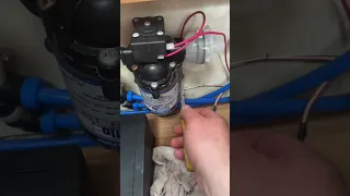 Motorhome Shurflo Water Pump Leak | Replaced & Fixed