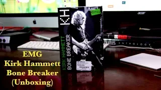 EMG Bone Breaker Kirk Hammett Pickups (Unboxing)