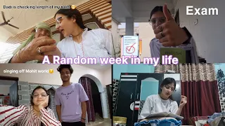 A Random Week Of My Life |Exams|Voting for first time| VLOG NO.12  #youtube #vlog