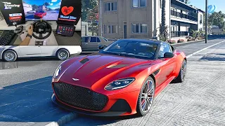 The Crew Motorfest - 2022 Aston Martin DBS | Thrustmaster TX Steering Wheel & Gear Shifter Gameplay