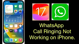 How to fix WhatsApp Call Not Ringing on iPhone in iOS 17