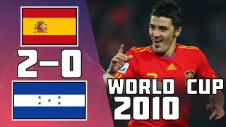 🔥 Испания - Гондурас 2-0 - Обзор Матча Чемпионата Мира 21/06/2010 HD 🔥
