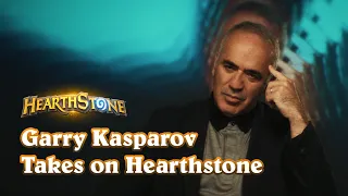 Шахматный гроссмейстер Гарри Каспаров играет в Hearthstone