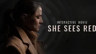 Стрим -  She sees red - Интерактивный триллер. Прохождение