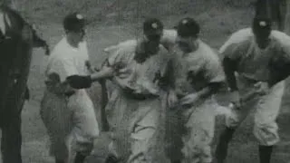 1949 WS Gm1: Henrich's walk-off homer gives Yanks win