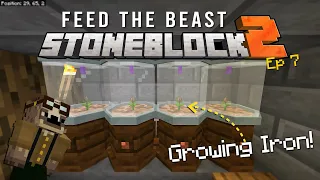 Growing Crops with Power! | Stoneblock 2 Let's Play | Ep 7