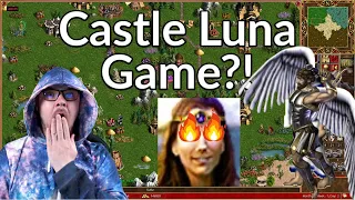 Luna Castle Game with Archangels?! || Heroes 3 Castle Gameplay || Jebus Cross || Alex_The_Magician