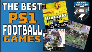 THE BEST RETRO FOOTBALL GAMES ON PLAYSTATION (PS1) (ISS PRO, Ronaldo V football and more!)