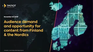 Demand for Content in the Nordics - Presentation by Steve Langdon at Parrot Analytics