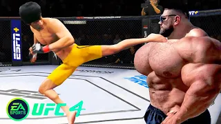 UFC4 Bruce Lee vs Big Luke EA Sports UFC 4 PS5