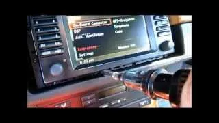 BMW E53 X5 Navigation LCD Screen Replacement DIY