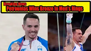 Eleftherios Petrounias wins Tokyo Olympics bronze medal in men’s rings final