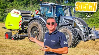 VALTRA Q305 SUR LA FERME !