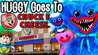Poppy Playtime Plush: Huggy Wuggy Goes To Chuck E Cheese!