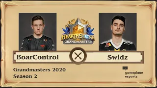 [RU] BoarControl vs Swidz | Hearthstone Grandmasters Season 2 (25 сентября 2020)