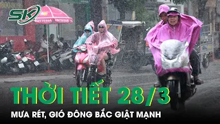 Dự Báo Thời Tiết Hôm Nay 28/3: Nhiều Nơi Mưa Rét, Gió Đông Bắc Giật Cấp 2-3 | SKĐS