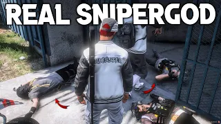 THE REAL SNIPERGOD‼️EPIC TRICKSTER RESCUE ACTION‼️- GTA 5 ROLEPLAY