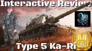 Type 5 Ka-Ri Interactive Tank Review, World of Tanks Console Modern Armor.