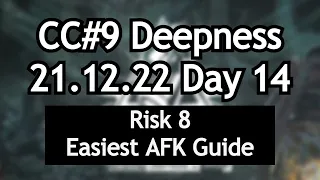 21.12.22 Day 14 Shangshu Trails Risk 8 Easiest AFK Guide | CC#9 Operation Deepness | Arknights