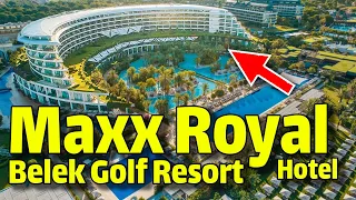 Maxx Royal Belek Golf Resort HOTEL / ANTALYA WALKING TOUR Travel Vlog / Maxx Royal hotel