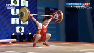 2018 Weightlifting World Championships Women's 55kg Snatch