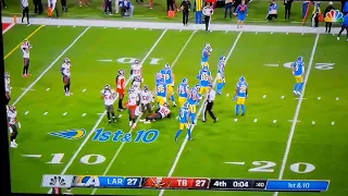 rams vs BUCS insane ending