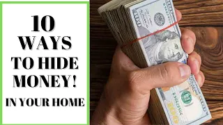 10  SILLY  Ways to hide money at home,