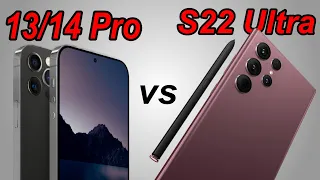 iPhone 13 Pro Max vs Samsung Galaxy S22 Ultra vs iPhone 14 Pro Max! Can Apple top it?