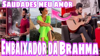 Gusttavo Lima FAZ Comercial para a BRAHMA e Andressa Suita CURTE noite na CROÁCIA com as Amigas.