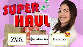 💸SUPER HAUL Mayo'24! ZARA, BERSHKA Y STRADI! ME LO PRUEBO TODO💥! Mini Ad | Carla Wonderland