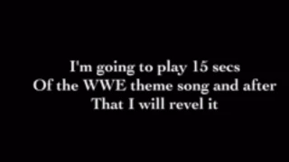 guess the wwe superstar theme song