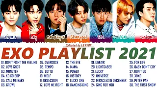 E X O BEST SONGS PLAYLIST 2021 | 엑소 노래 모음