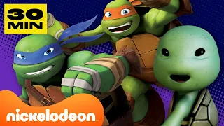 Teenage Mutant Ninja Turtles | OS MELHORES Momentos das Tartarugas Ninja | 30 Minutos | Nickelodeon