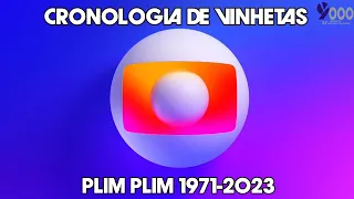 [9K ESPECIAL] Cronologia de vinhetas - Plim Plim - da TV Globo (1971-2023)