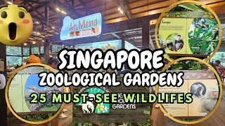 25 Must-See Wildlife at Singapore Zoo | What to Expect? | World’s Best Rainforest Zoo