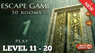 LEVEL 11 - 20 || Escape Game 50 Rooms 1 Walkthrough [Android] Gameplay..!