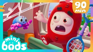 Fuse Has a Fear of Spiders! |  🌈 Minibods 🌈 | Preschool Cartoons for Toddlers