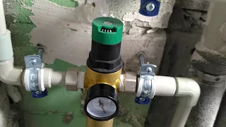Pressure reducer - pressure in the cold and hot water supply system in Kharkov - boiler protection