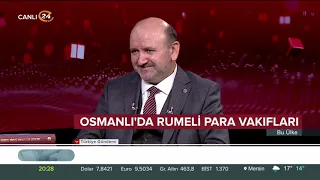 Belkıs Kılıçkaya ile Bu Ülke | Osmanlı'da Rumeli Para Vakıfları - Prof. Dr. Mehmet Bulut -12 12 2020