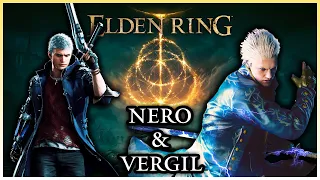 We Beat Elden Ring as NERO & VERGIL From Devil May Cry 5 | Father & Son Duo
