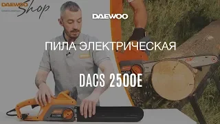 Цепная электропила Daewoo DACS 2500E - обзор [Daewoo Power Products Russia]